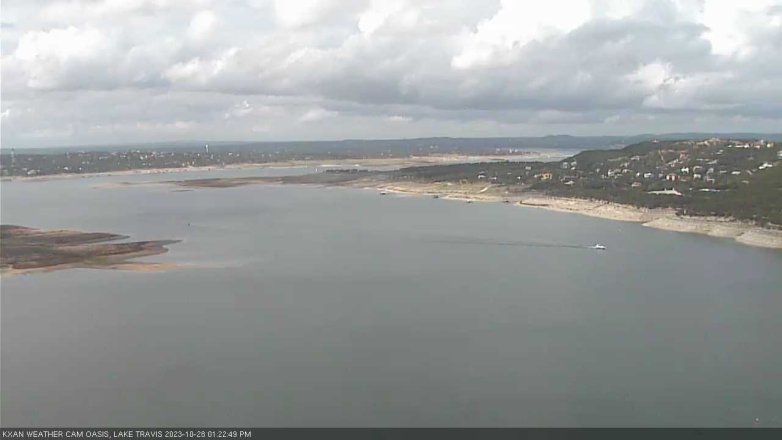 Lake Travis webcam, October 28, 2023 1:25 PM CT