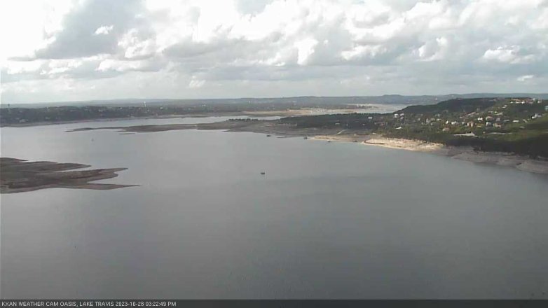 Lake Travis webcam, October 28, 2023 3:25 PM CT