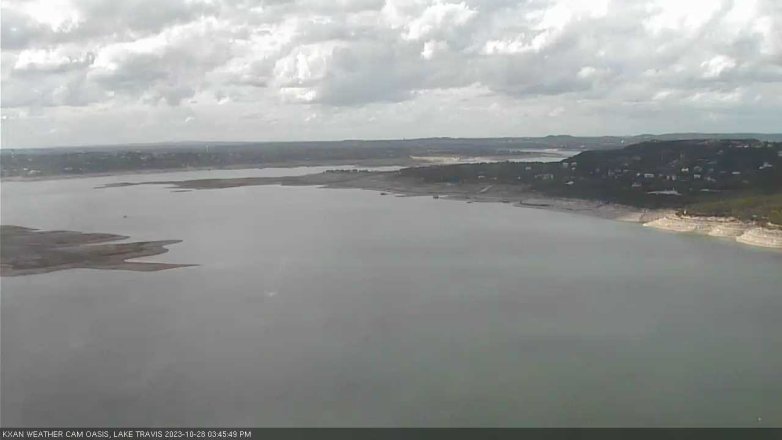 Lake Travis webcam, October 28, 2023 3:45 PM CT