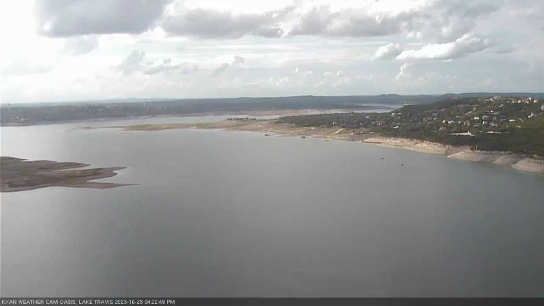 Lake Travis webcam, October 28, 2023 4:25 PM CT