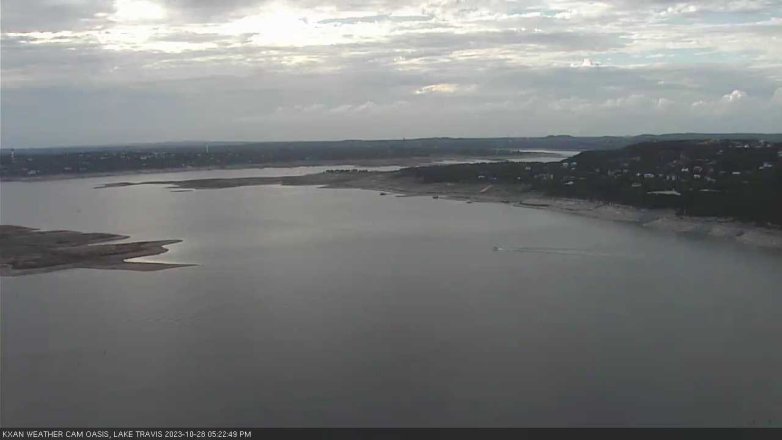 Lake Travis webcam, October 28, 2023 5:25 PM CT