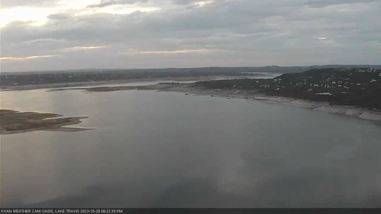 Lake Travis webcam, October 28, 2023 6:25 PM CT