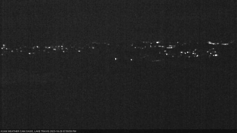 Lake Travis webcam, October 28, 2023 8:00 PM CT