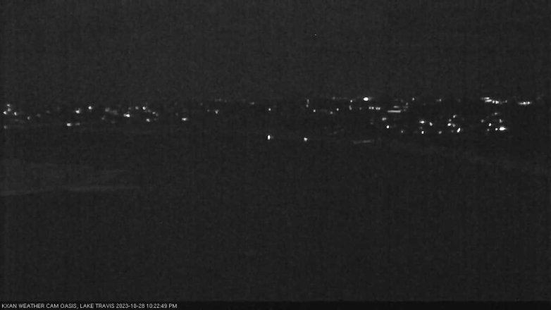 Lake Travis webcam, October 28, 2023 10:25 PM CT