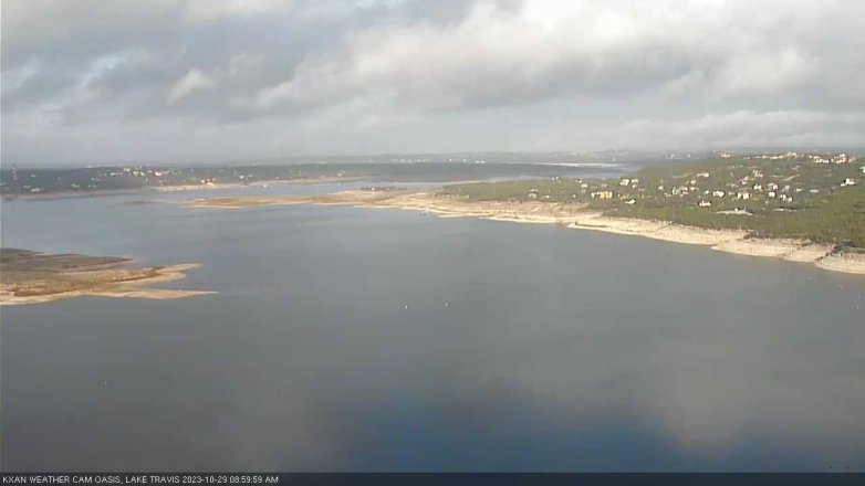 Lake Travis webcam, October 29, 2023 9:00 AM CT