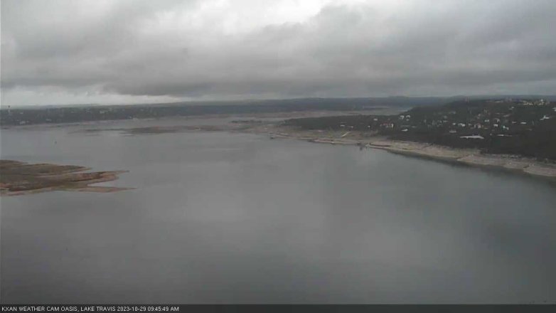 Lake Travis webcam, October 29, 2023 9:45 AM CT