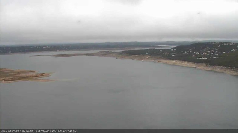 Lake Travis webcam, October 29, 2023 2:25 PM CT