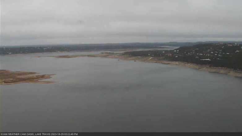 Lake Travis webcam, October 29, 2023 3:25 PM CT