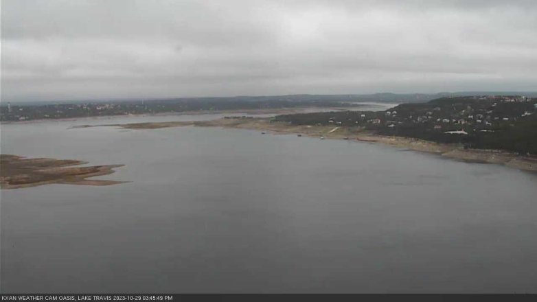 Lake Travis webcam, October 29, 2023 3:45 PM CT