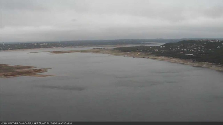 Lake Travis webcam, October 29, 2023 4:00 PM CT
