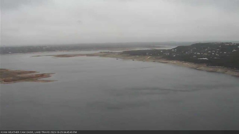 Lake Travis webcam, October 29, 2023 4:45 PM CT