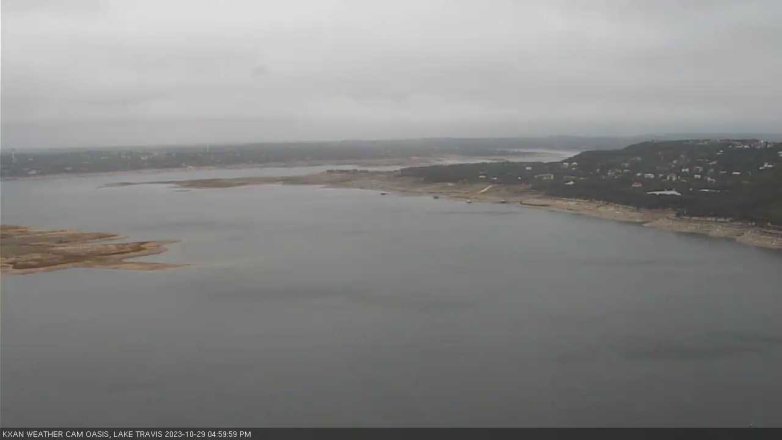 Lake Travis webcam, October 29, 2023 5:00 PM CT