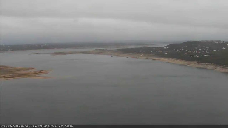 Lake Travis webcam, October 29, 2023 5:45 PM CT