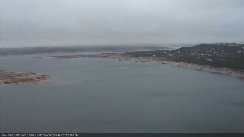 Lake Travis webcam, October 29, 2023 6:00 PM CT