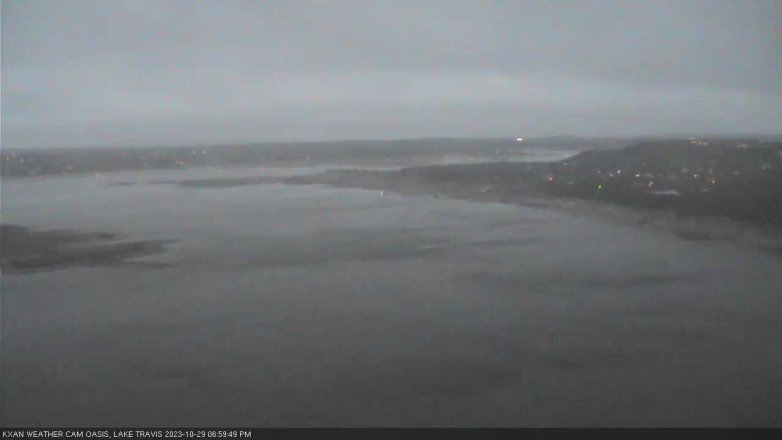 Lake Travis webcam, October 29, 2023 7:00 PM CT