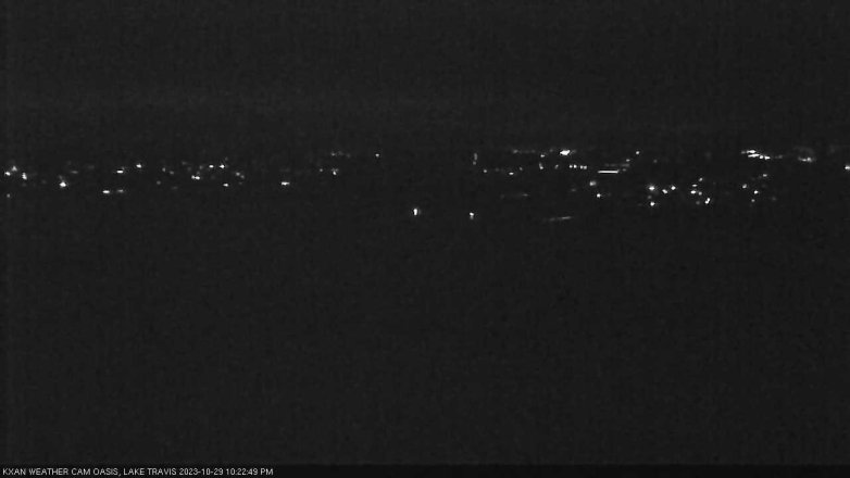 Lake Travis webcam, October 29, 2023 10:25 PM CT