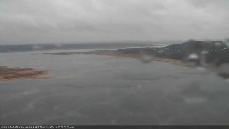 Lake Travis webcam, October 30, 2023 9:00 AM CT