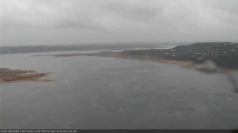 Lake Travis webcam, October 30, 2023 9:25 AM CT