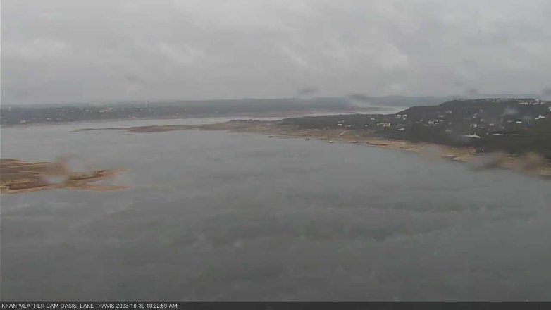 Lake Travis webcam, October 30, 2023 10:25 AM CT