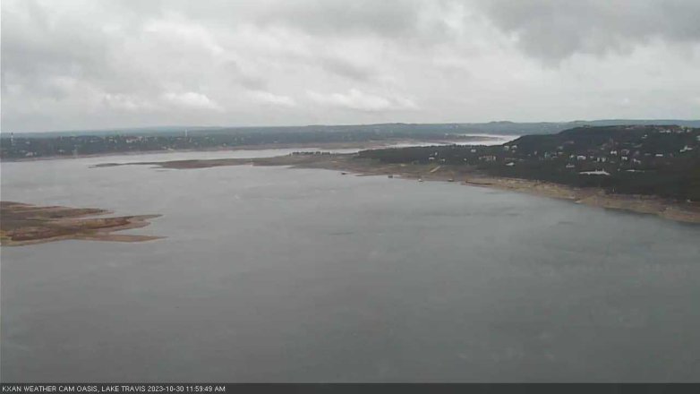 Lake Travis webcam, October 30, 2023 12:00 PM CT