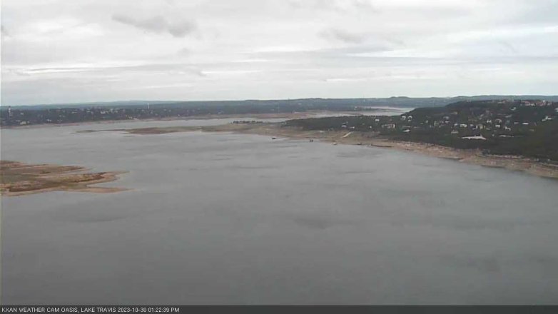 Lake Travis webcam, October 30, 2023 1:25 PM CT