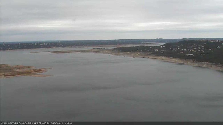 Lake Travis webcam, October 30, 2023 2:25 PM CT