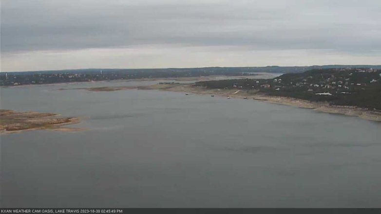 Lake Travis webcam, October 30, 2023 2:45 PM CT