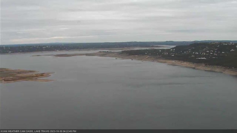 Lake Travis webcam, October 30, 2023 4:25 PM CT
