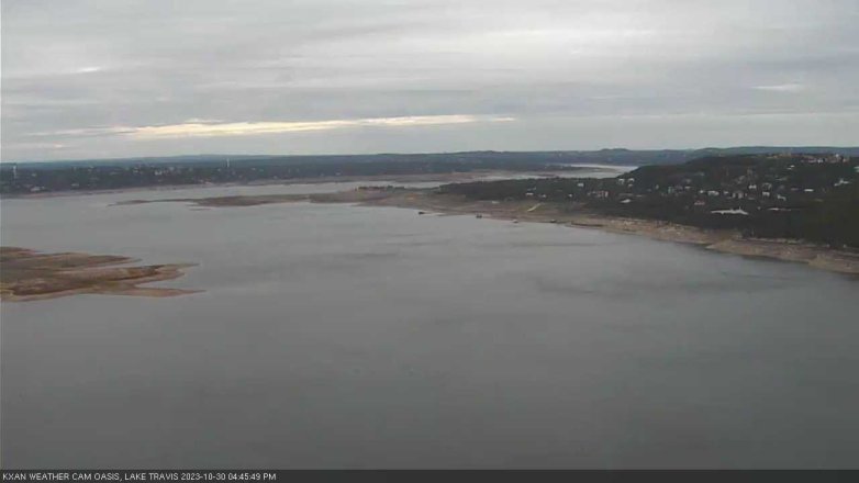 Lake Travis webcam, October 30, 2023 4:45 PM CT