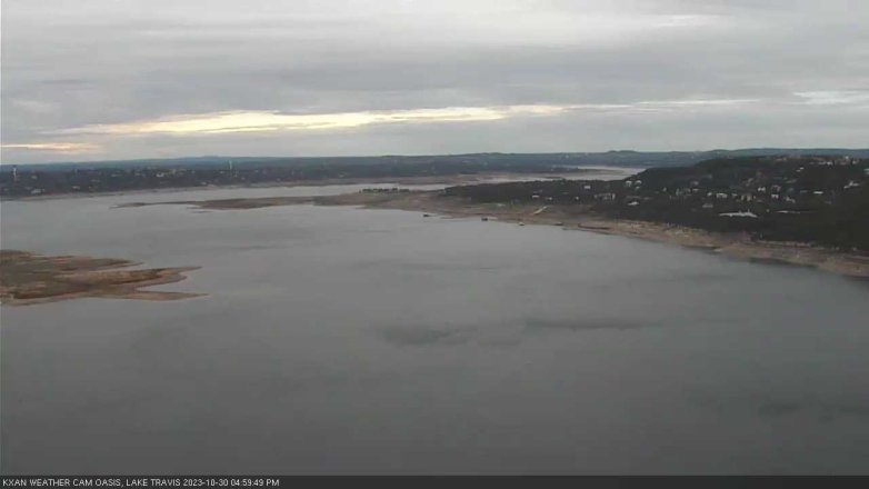 Lake Travis webcam, October 30, 2023 5:00 PM CT