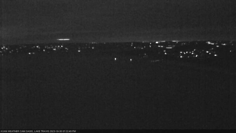 Lake Travis webcam, October 30, 2023 7:25 PM CT