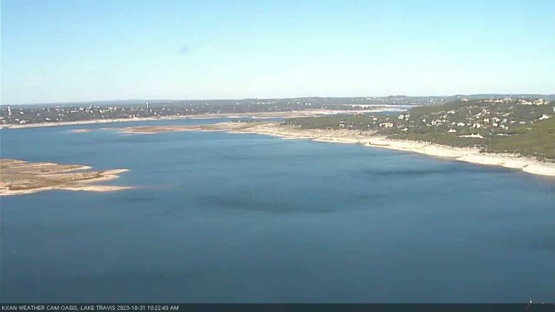 Lake Travis webcam, October 31, 2023 10:25 AM CT