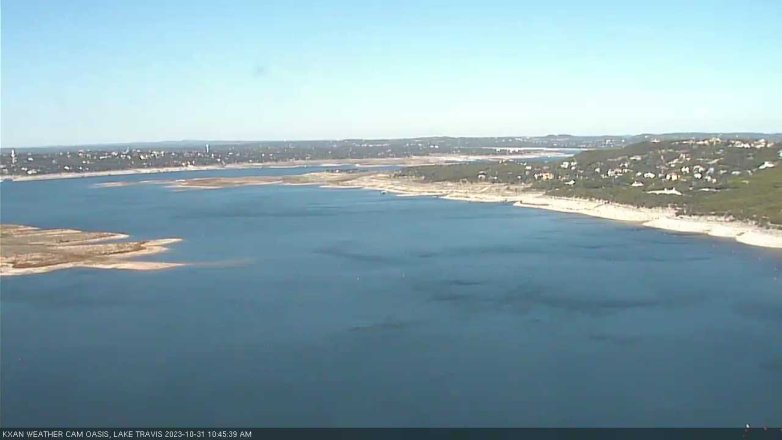 Lake Travis webcam, October 31, 2023 10:45 AM CT
