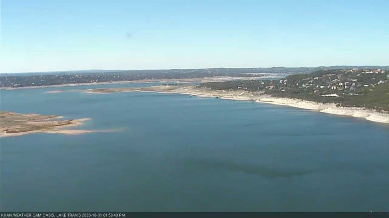Lake Travis webcam, October 31, 2023 2:00 PM CT