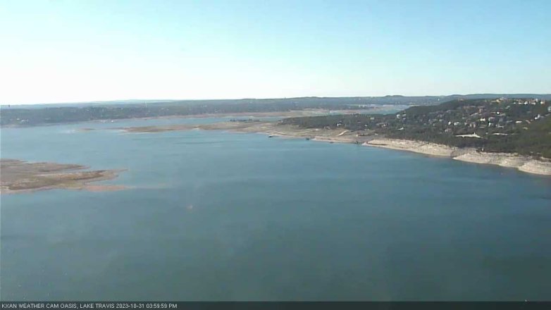 Lake Travis webcam, October 31, 2023 4:00 PM CT
