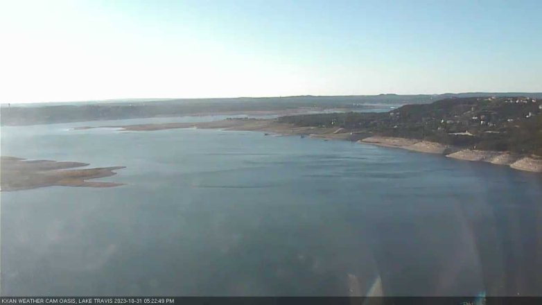Lake Travis webcam, October 31, 2023 5:25 PM CT