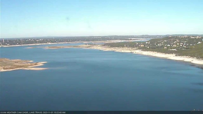 Lake Travis webcam, November 1, 2023 10:25 AM CT