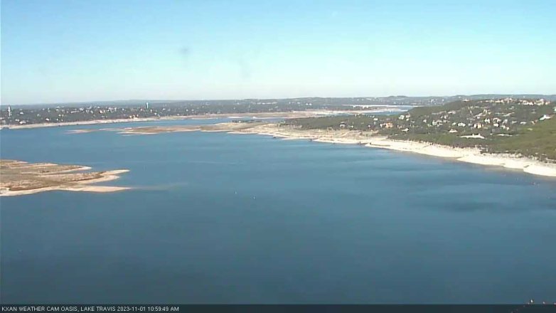 Lake Travis webcam, November 1, 2023 11:00 AM CT