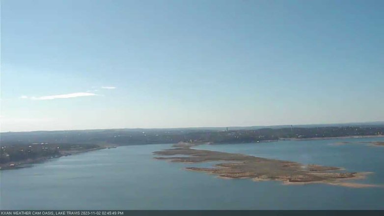 Lake Travis webcam, November 2, 2023 2:45 PM CT