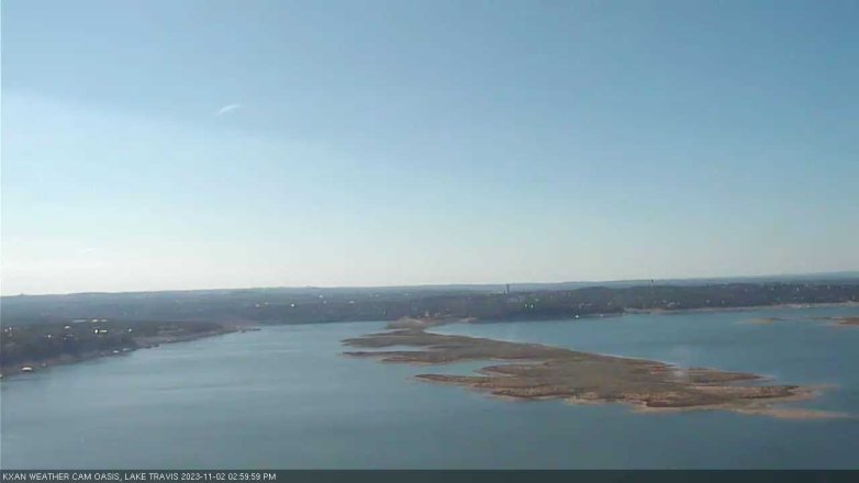 Lake Travis webcam, November 2, 2023 3:00 PM CT