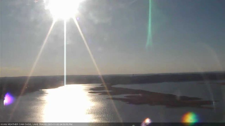 Lake Travis webcam, November 2, 2023 5:00 PM CT