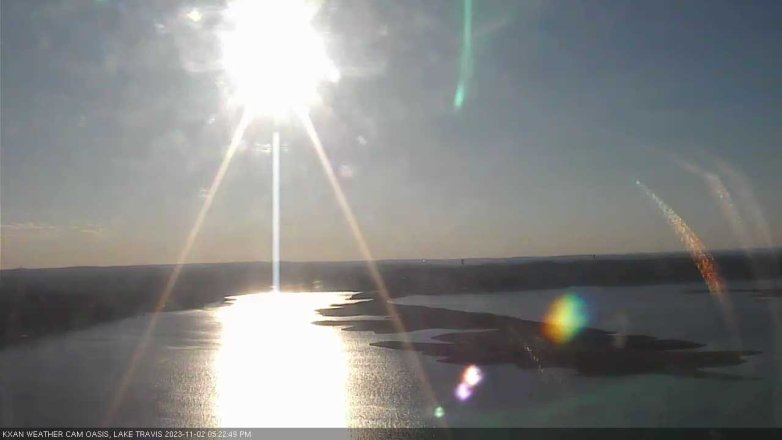 Lake Travis webcam, November 2, 2023 5:25 PM CT