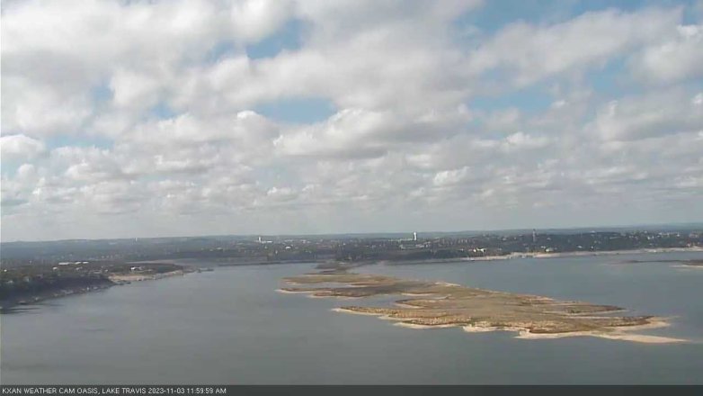 Lake Travis webcam, November 3, 2023 12:00 PM CT