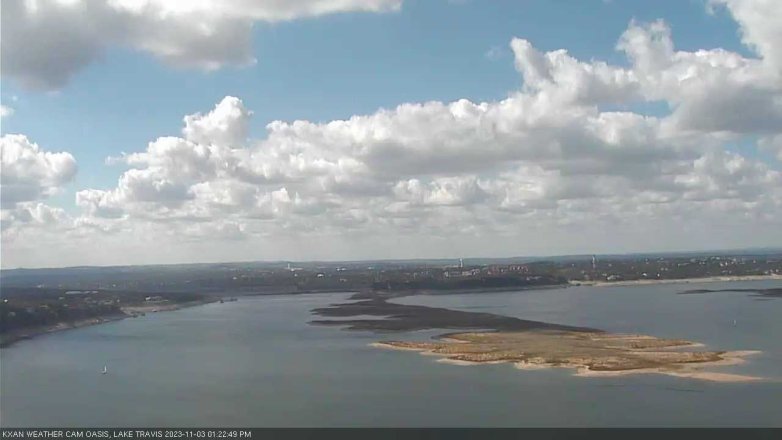 Lake Travis webcam, November 3, 2023 1:25 PM CT