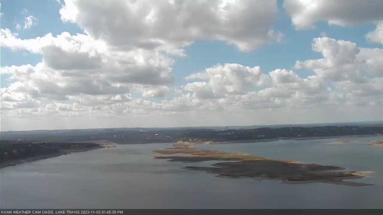 Lake Travis webcam, November 3, 2023 1:45 PM CT