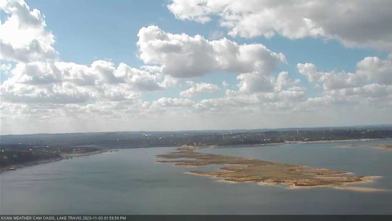 Lake Travis webcam, November 3, 2023 2:00 PM CT