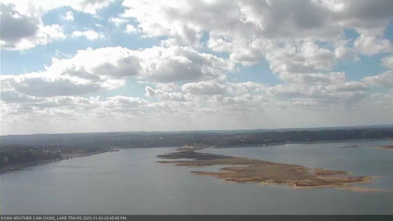 Lake Travis webcam, November 3, 2023 2:45 PM CT