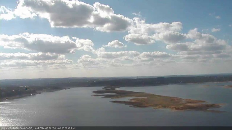 Lake Travis webcam, November 3, 2023 3:25 PM CT