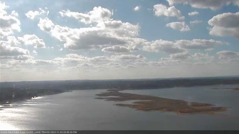 Lake Travis webcam, November 3, 2023 3:45 PM CT