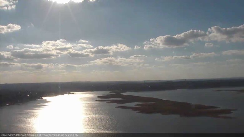 Lake Travis webcam, November 3, 2023 4:45 PM CT